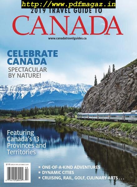 Travel Guide to Canada – April 2019 Cover