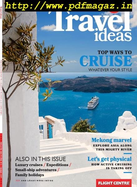 Travel ideas – Cruise Edition 3, 2017 Cover