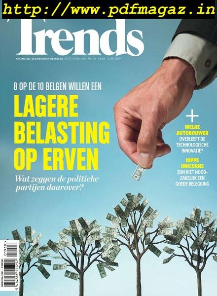 Trends Belgium – 2 Mei 2019 Cover