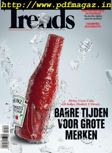 Trends Belgium – 21 Maart 2019 Cover