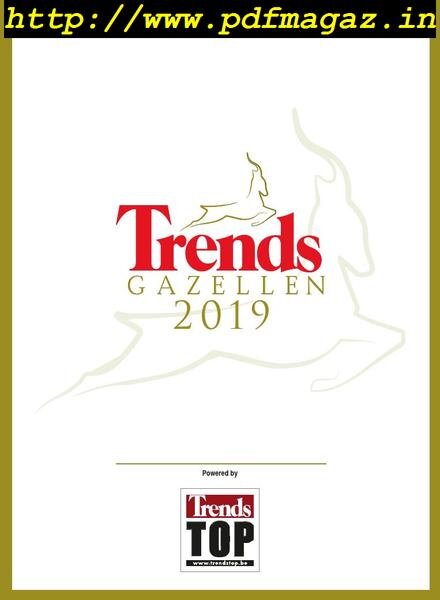 Trends Belgium – Gazellen Gids 2019 Cover