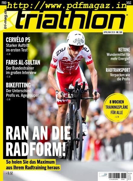 Triathlon Germany – April 2019 Cover