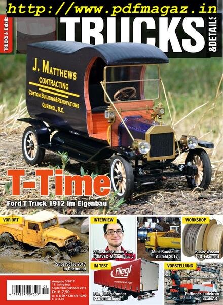 Trucks & Details – Juli 2017 Cover