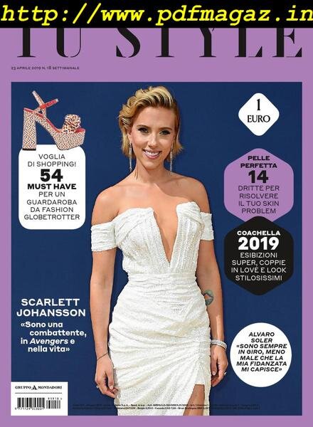 Tu Style – 23 Aprile 2019 Cover
