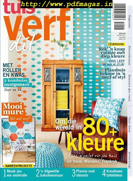 Tuis Verf Dit – April 2019 Cover