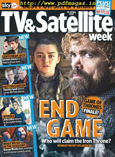 TV & Satellite Week – 18 May 2019 Cover