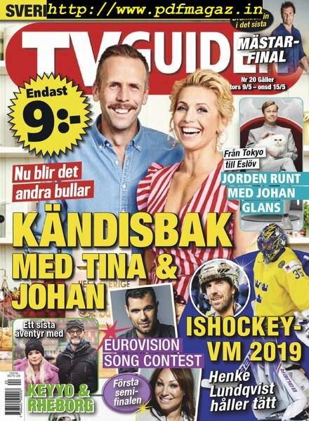 TV-guiden – 09 May 2019 Cover