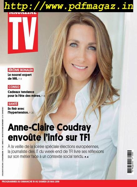 TV Magazine – 19 Mai 2019 Cover