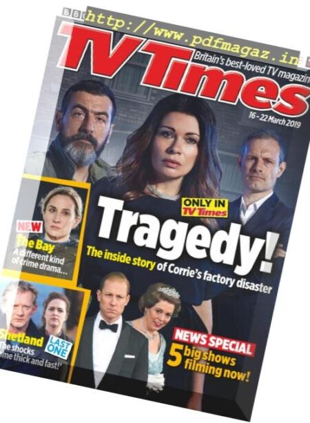 TV Times – 16 March 2019 Cover