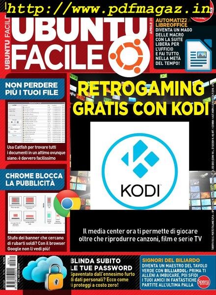 Ubuntu Facile – Aprile 2019 Cover