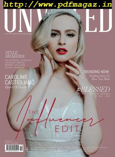 Unveiled – Issue 11 – Spring-Summer 2019 Cover