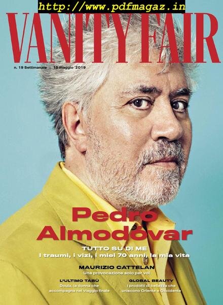 Vanity Fair Italia – 15 maggio 2019 Cover