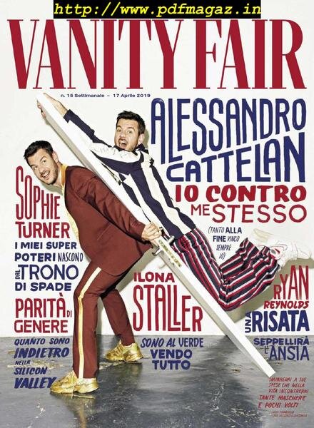 Vanity Fair Italia – 17 aprile 2019 Cover
