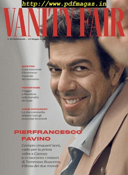 Vanity Fair Italia – 22 maggio 2019 Cover