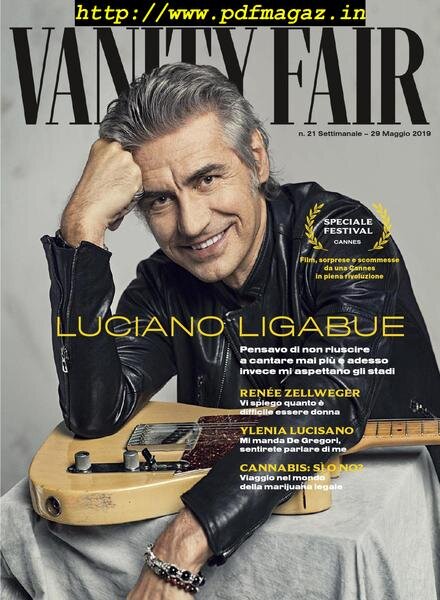 Vanity Fair Italia – 29 maggio 2019 Cover