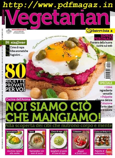 Vegetarian – Maggio-Giugno 2019 Cover
