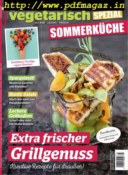 Vegetarisch Fit – Mai-Juni 2019 Cover