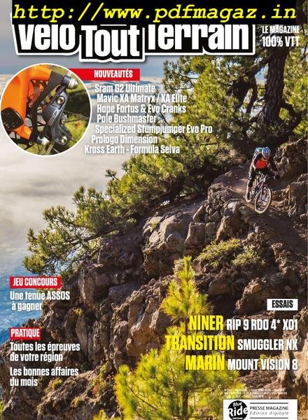 Velo Tout Terrain – avril-mai 2019 Cover