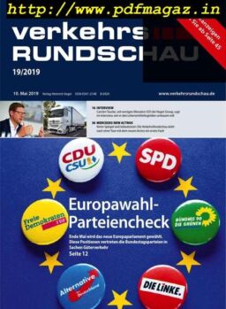 VerkehrsRundschau – 07 Mai 2019