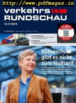 VerkehrsRundschau – 18 April 2019