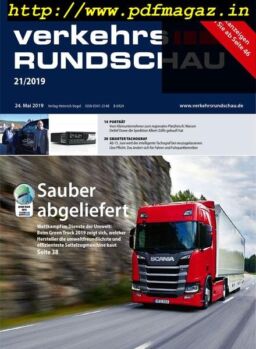 VerkehrsRundschau – 21 Mai 2019