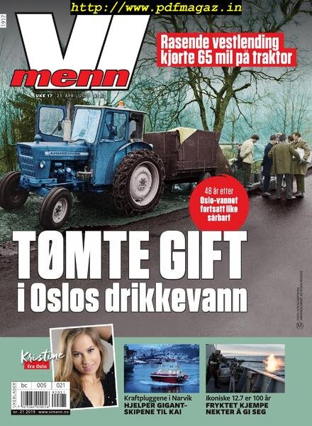 Vi Menn – 23 april 2019 Cover