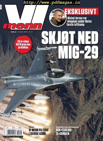 Vi Menn – 24 mai 2019 Cover