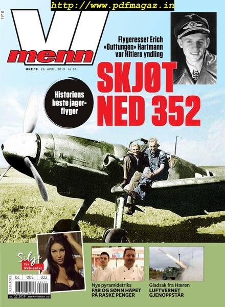Vi Menn – 26 april 2019 Cover