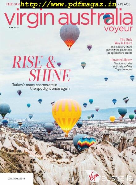 Virgin Australia Voyeur – May 2019 Cover