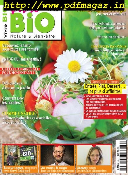 Vivre Bio – 17 mai 2019 Cover