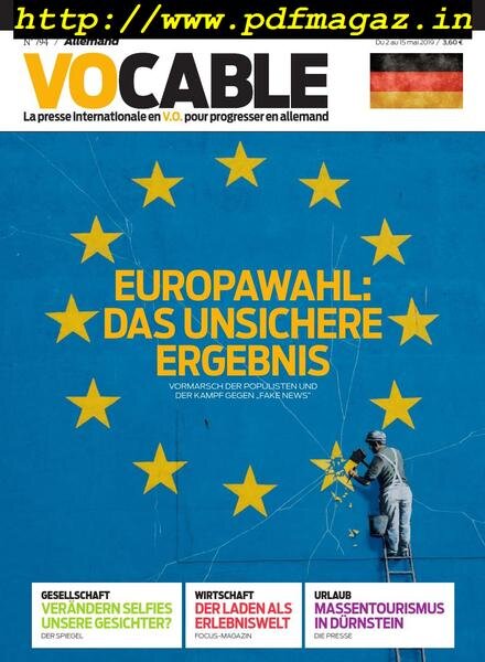 Vocable Allemand – 02 mai 2019 Cover
