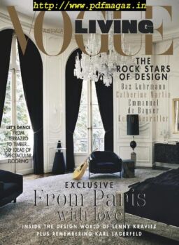 Vogue Living Australia – May-June 2019