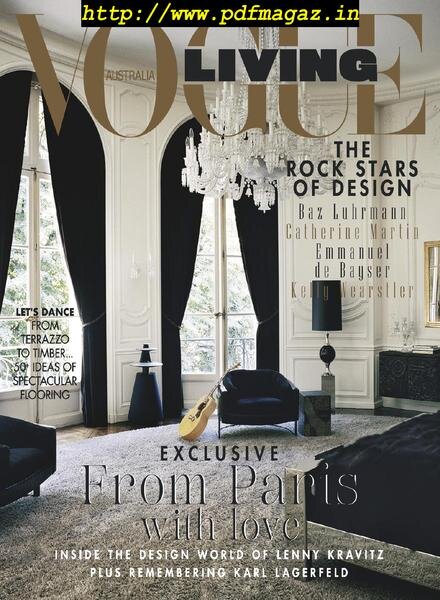 Vogue Living Australia – May-June 2019 Cover