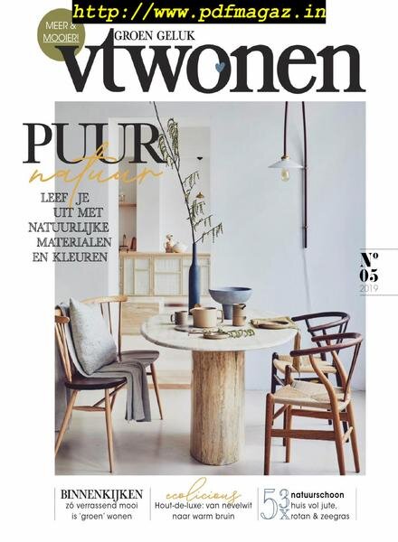 Vtwonen – mei 2019 Cover