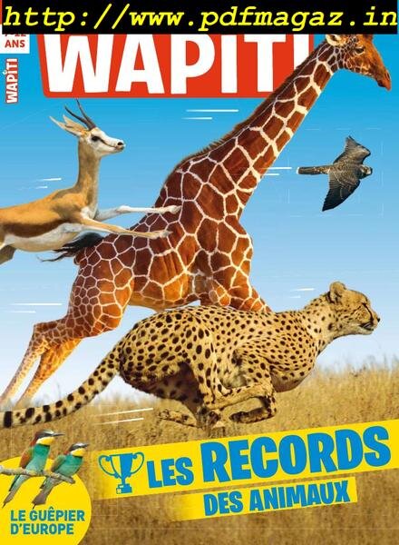 Wapiti – Juin 2019 Cover