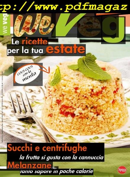 We Veg – Luglio 2017 Cover