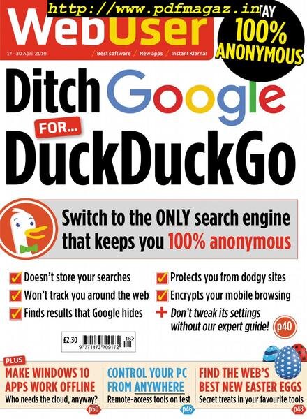 WebUser – 17 April 2019 Cover