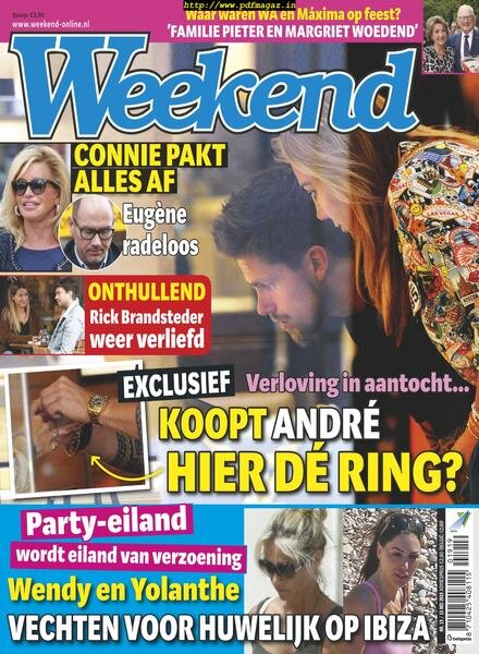 Weekend Netherlands – 08 mei 2019 Cover