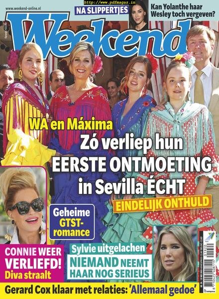 Weekend Netherlands – 15 mei 2019 Cover