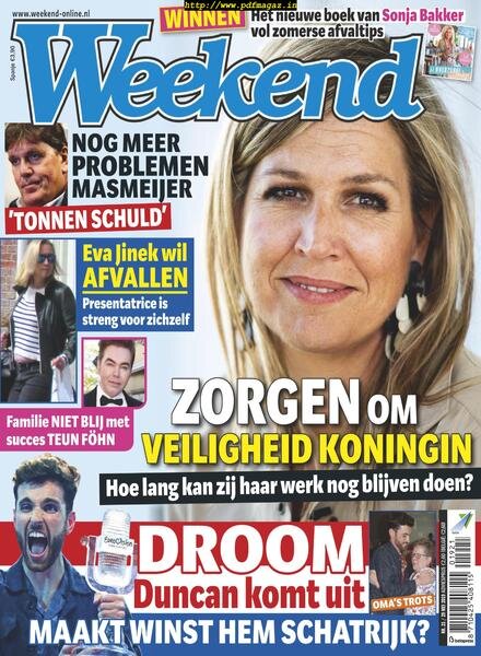 Weekend Netherlands – 22 mei 2019 Cover