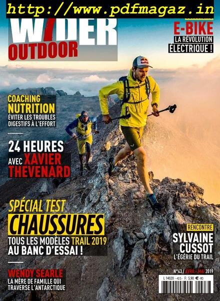 Wider – 26 avril 2019 Cover