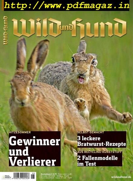 Wild und Hund – 18 April 2019 Cover