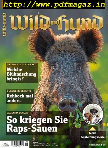 Wild und Hund – 2 Mai 2019 Cover