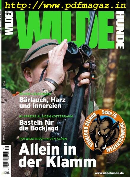 Wilde Hunde – April-Juni 2019 Cover