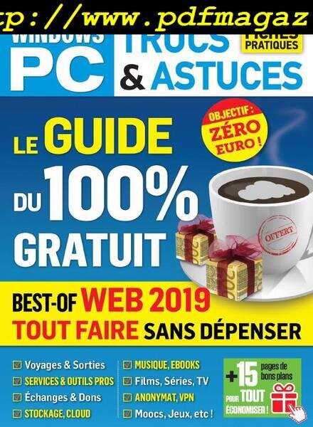 Windows PC Trucs et Astuces – mai 2019 Cover