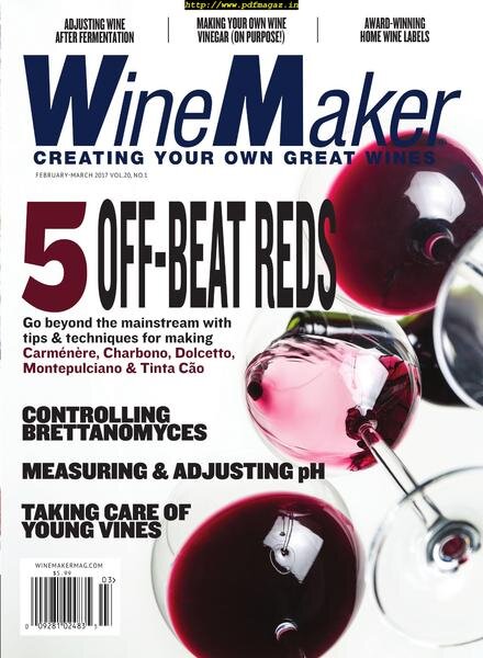 WineMaker – February-March 2017 Cover