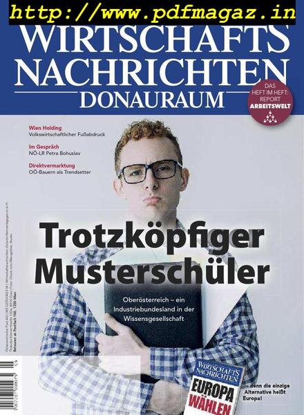 Wirtschaftsnachrichten – Mai 2019 Cover