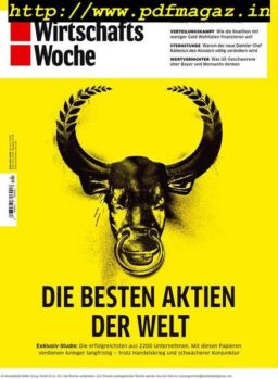Wirtschaftswoche – 18 Mai 2019