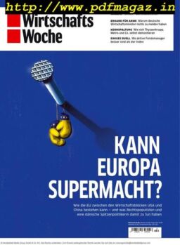 Wirtschaftswoche – 25 Mai 2019