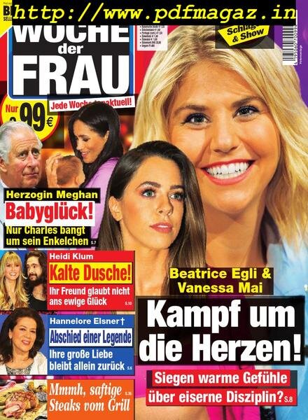 Woche der Frau – 30 April 2019 Cover